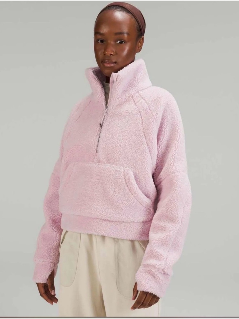 Lululemon Scuba Oversized Fleece Funnel Neck